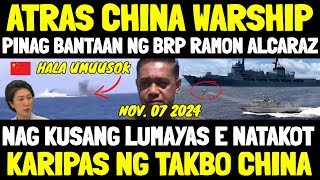 CHINA NAVY WARSHIP TUMAKBO LALAYAS KA O BOBOMBAHIN KA NAMIN MISSILE SPIKE ATRAS CHINA NADUWAG E [upl. by Eerac614]