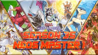 MASTER 1 With NEOS  YuGiOh Master Duel [upl. by Ihcalam]