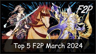 Top 5 Best FREE TO PLAY Decks in March 2024 With Duel Replays YuGiOh Duel Links F2P [upl. by Marylee]