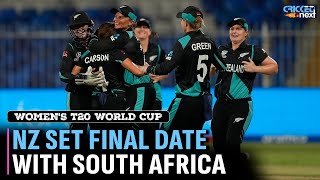 Womens T20 World Cup New Zealand Defeat West Indies Set to Play Final Against South Africa [upl. by Thesda294]