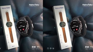 HainoTeko original RW11 watch free 1 strap 😍😍😍 [upl. by Euqinommod]