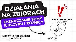 Działania na zbiorach [upl. by Yelrebmik]