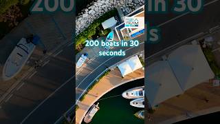 200 boats in 30 seconds [upl. by Trahern]