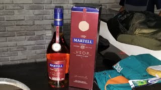 Unboxing Martell Cognac VSOP Medaillon  13 December 2018 [upl. by Ilrebmik206]