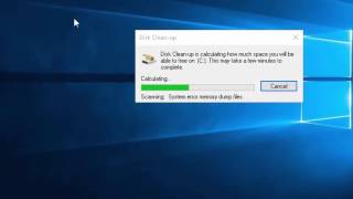 How to Run Disk Cleanup in Windows 10 [upl. by Eidda954]