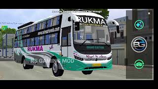 Prakash vega bus mod livery  For bussid  bussid mods ksrtcmodforbussid volvo  rsgamingmod [upl. by Aiken682]