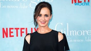 Alexis Bledel Accidentally Gives Major Gilmore Girls Spoiler [upl. by Yllrebmik278]