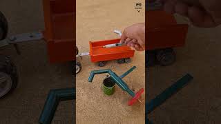 Mini Chaff Cutter Machine Project Mini Handpump Water Motor And Cow Video Project tractor5568 [upl. by Beauchamp694]