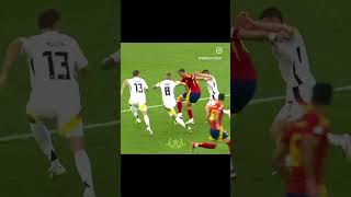 Fabian Ruiz skills destroys Toni Kroos… UEFA Euro 2024 uefa fabianruiz espagne allemagne [upl. by Fe]