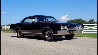 1967 Oldsmobile Olds Cutlass 442 Holiday Coupe in Black amp Ride on My Car Story with Lou Costabile [upl. by Binnie191]