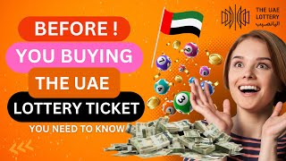 The uae lottery ticket all you need to know  UAE First official lottery ticket 🎟️ English [upl. by Bridgid]