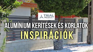 Alumínium kerítések és korlátok lézervágási technikával  Trial Product [upl. by Etiam]