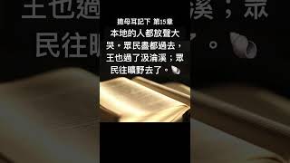 聖經 撒母耳記下，看哪，撒督和抬 神約櫃的利未人也一同來了，將 神的約櫃放下。亞比亞他上來，等著眾民都從城裏出來過去。 shorts short 聖經 [upl. by Edholm]