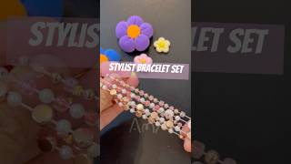 Bracelet set 🤩viralvideo viralshorts diy howtomakeabeadbracelet bracelettutorial craft amy [upl. by Duck]