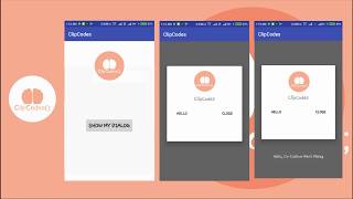 Create Custom Dialog With Image Android Simple [upl. by Aikym]