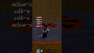 Cdk  E claw 1 shot combo music phonk bloxfruits combo fight tutorial [upl. by Nahgem952]