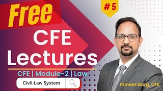 CFE Free Lectures  Ep5 cfe certifiedfraudexaminer acfe [upl. by Saberio]