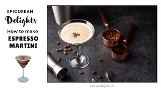 How to Make an Espresso Martini Cocktail [upl. by Hastie]