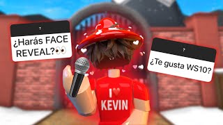 REVELANDO MI VOZ  FACE REVEAL  Kevin Roblox [upl. by Adama]