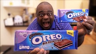 TRYING OREO CANDY BARS [upl. by Stambaugh]