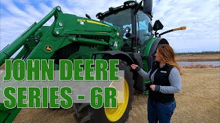 The John Deere 6R Series MidSize Tractors [upl. by Enailil822]