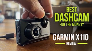 Garmin X110 Review  Is Garmins new dash cam worth it [upl. by Lavotsirc]