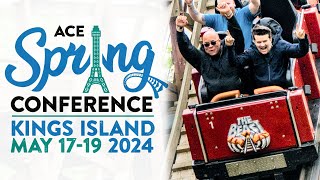 Good Times At The 2024 ACE Spring Conference At Kings Island [upl. by Arch]