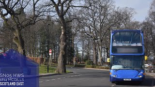 McGills 1814 Scania N94UD OmniDekka SN05 HWS  Stirling uni to Stirling [upl. by Manwell]