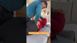 Sciatica pain chiropractic treatment trending shortfeed trend [upl. by Correna]