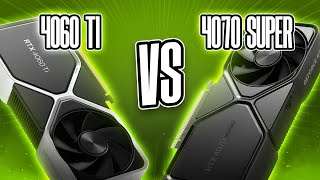 RTX 4060 Ti vs RTX 4070 Super Vale pagar mais Descubra aqui [upl. by Iknarf913]