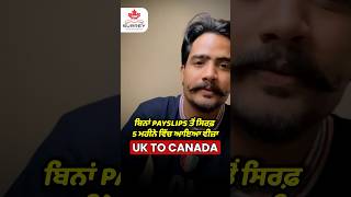 🇨🇦Secured UK to Canada visa without payslip showing funds directly from India💫 [upl. by Kcirb]