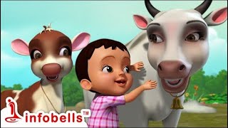 Gaiya Meri Aati Hai Hindi Rhymes collection for Children Infobells [upl. by Mcdade]