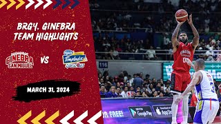 Brgy Ginebra San Miguel vs Magnolia Hotshots  March 31 2024  Full Game Highlights [upl. by Ameer]