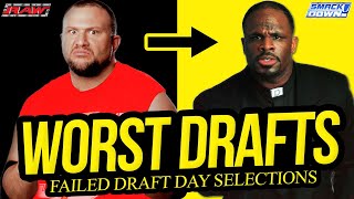 BIGGEST BUSTS  WWEs Worst Draft Picks [upl. by Yregerg]