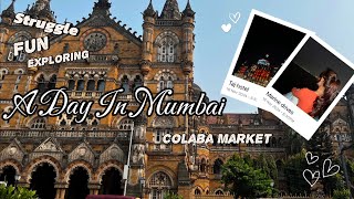 A Day In Mumbai  Colaba market  Causeway  exploring the market  Fun  Struggle [upl. by Cosimo]