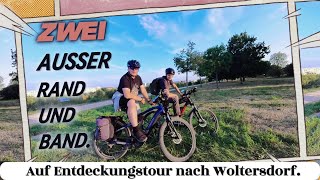 Zwei außer Rand und Band mit dem eBike auf Entdeckungstour nach Woltersdorf ebike ebikelove [upl. by Notsek]