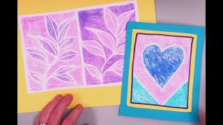 Easy Block Printing for Kids [upl. by Ledarf]