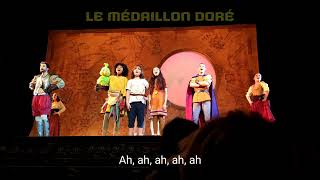 Les Mystérieuses Cités dOr  Le spectacle musical  La chanson du générique [upl. by Saum]