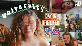 Day in the Life of a British Student at US University in San Francisco 🤓 AD [upl. by Nylesoy]