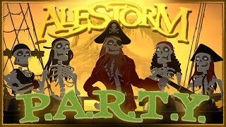 ALESTORM  PARTY Official Video  Napalm Records [upl. by Doowrehs657]