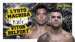 Quem Vence LYOTO MACHIDA OU VITOR BELFORT UFC 224 Rio de Janeiro [upl. by Disharoon]