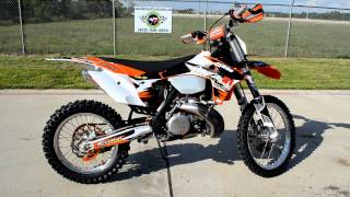 2012 KTM 300XC 2 Stroke with Rekluse Auto Clutch Overview and Review [upl. by Amethyst]