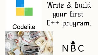 Write amp Build your first C program in CodeLite  C coding [upl. by Myrlene61]