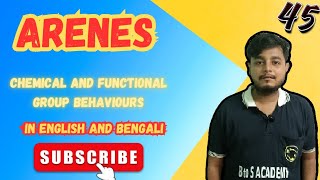 Arene Functional Group  Arenes Organic Chemistry  Part45  btosacademy [upl. by Noraed]