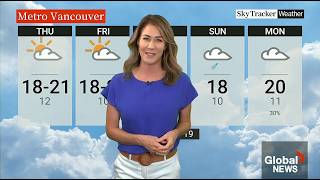 Kristi Gordon  Global BC  Weather  Wednesday September 18 2024 [upl. by Fortna]