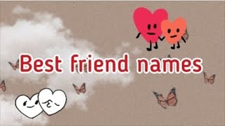 Names for best friends Group names [upl. by Colan]