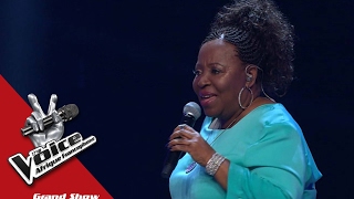 Patience Dabany Invitée  on vous connaît  Finale  The Voice Afrique francophone 2016 [upl. by Idarb]