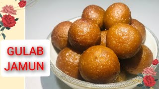 GULAB JAMUN RECIPEEasy Gulab jamun with Milk powder [upl. by Marsden]