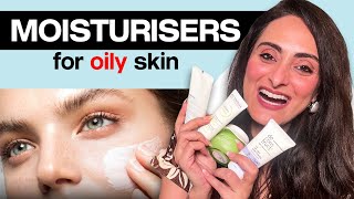 5 Moisturisers for oily skin  Dermatologist [upl. by Akcirret]