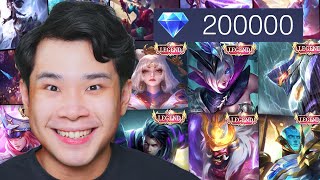 Habiskan Rp50000000 di Mobile Legends [upl. by Akenal]